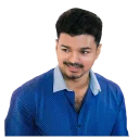 😄 emoji Ilaya Thalapathy 💛💙💜 Telegram sticker 20 of 70