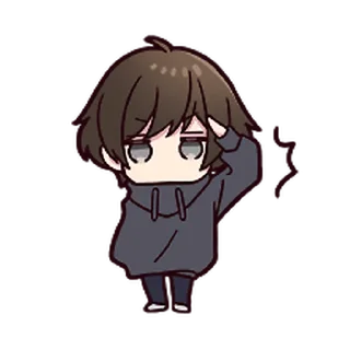 ⭐️ emoji Menhera-kun Emoji  @Bonten_community Telegram sticker 5 of 40