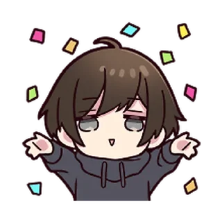 ⭐️ emoji Menhera-kun Emoji  @Bonten_community Telegram sticker 10 of 40