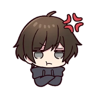 ⭐️ emoji Menhera-kun Emoji  @Bonten_community Telegram sticker 12 of 40