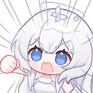 ❤️ emoji 希丝奈cisne-表情包 @Bilibili_skin Telegram sticker 15 of 24