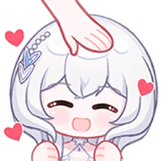 ❤️ emoji 希丝奈cisne-表情包 @Bilibili_skin Telegram sticker 8 of 24