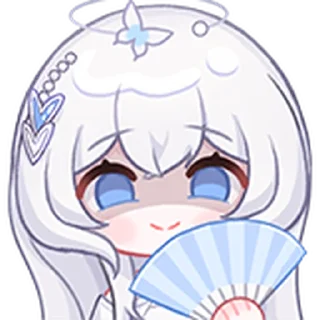 ❤️ emoji 希丝奈cisne-表情包 @Bilibili_skin Telegram sticker 10 of 24