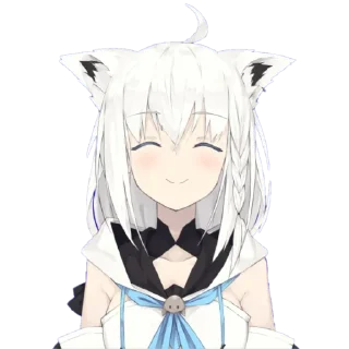 Sticker from 大白貓 @ShirakamiFubuking