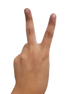 ✌️ emoji 手收 Telegram sticker 17 of 28
