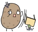 😤 emoji Worthless Potato Telegram sticker 16 of 40