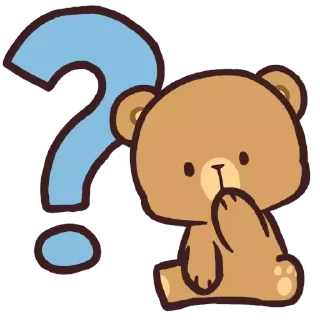 ❓ emoji Mocha Daily Life Telegram sticker 11 of 31
