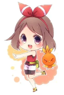 😄 emoji Pokemon Chibi @AnimeStickersChibi Telegram sticker 17 of 30