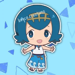 😃 emoji Pokemon Chibi @AnimeStickersChibi Telegram sticker 23 of 30