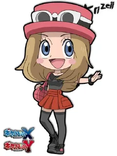 😀 emoji Pokemon Chibi @AnimeStickersChibi Telegram sticker 19 of 30