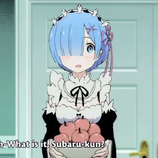 🧊 emoji Rem @URKAWAIIWAIFU Telegram sticker 8 of 34