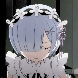 🧊 emoji Rem @URKAWAIIWAIFU Telegram sticker 5 of 34