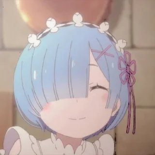 🫐 emoji Rem @Rand0msticker Telegram sticker 19 of 31