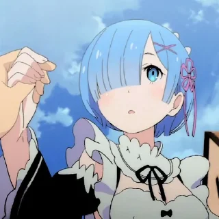 🧊 emoji Rem @URKAWAIIWAIFU Telegram sticker 22 of 34