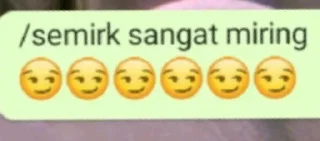 😏 emoji Humor @hjngxz Telegram sticker 8 of 23