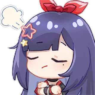 😠 emoji 贝拉 Telegram sticker 17 of 25