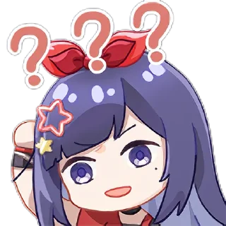 🤔 emoji 贝拉 Telegram sticker 12 of 25