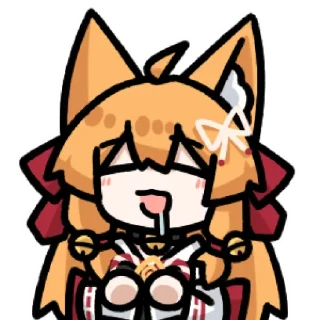 😋 emoji B站 葉月稲荷 @zhaxia_cn Telegram sticker 13 of 120