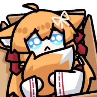 🥺 emoji B站 葉月稲荷 @zhaxia_cn Telegram sticker 20 of 120
