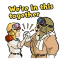 🤝 emoji Porco Rosso Telegram sticker 8 of 41