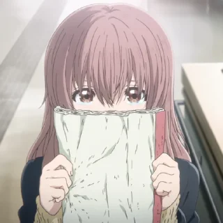 🥀 emoji A Silent Voice @CaptainRivaille Telegram sticker 6 of 102