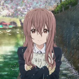 🥀 emoji A Silent Voice @CaptainRivaille Telegram sticker 11 of 102