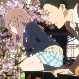 🥀 emoji A Silent Voice @CaptainRivaille Telegram sticker 10 of 102