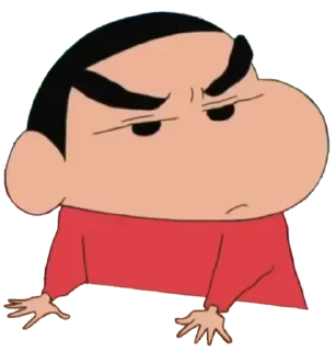🤨 emoji @baka_sur shin chan packs — @stckrRobot Telegram sticker 14 of 120