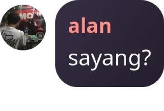 Sticker from alan