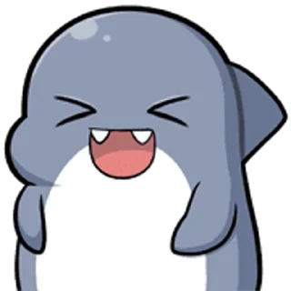 Sticker from 胖鯊魚鯊西米★表情貼~嗨翻天 @kal_pc