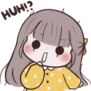 👩 emoji Chubby Girl [ ENG Ver. ] @wearexosticker Telegram sticker 22 of 40