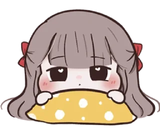 👩 emoji Chubby Girl [ ENG Ver. ] @wearexosticker Telegram sticker 14 of 40
