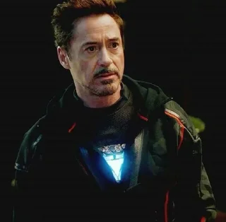 😐 emoji Robert Downey Jr @actor_sticker Telegram sticker 18 of 93