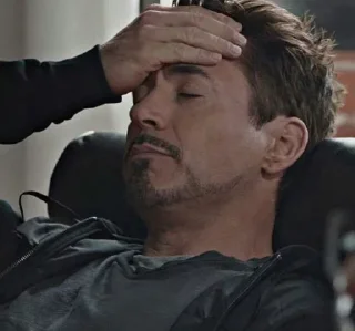 🤦‍♀ emoji Robert Downey Jr @actor_sticker Telegram sticker 7 of 93