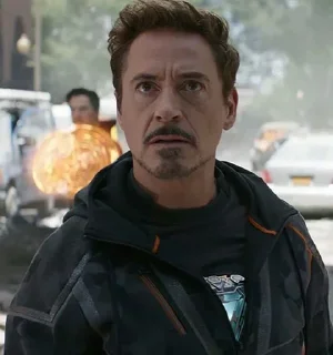 😐 emoji Robert Downey Jr @actor_sticker Telegram sticker 8 of 93