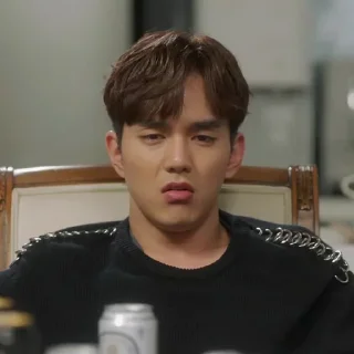 😟 emoji Korean drama @actor_sticker Telegram sticker 19 of 49