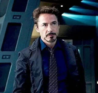 😕 emoji Robert Downey Jr @actor_sticker Telegram sticker 11 of 93