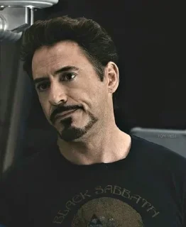 😕 emoji Robert Downey Jr @actor_sticker Telegram sticker 19 of 93
