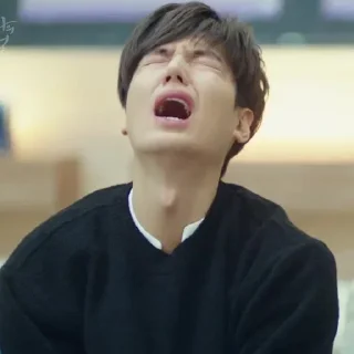 😫 emoji Korean drama @actor_sticker Telegram sticker 10 of 49