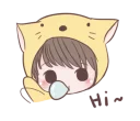 👋 emoji i'm yours Eng Ver. @bistic Telegram sticker 15 of 40