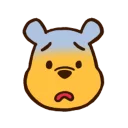 🔹 emoji 小熊維尼 表情貼 Telegram sticker 12 of 40