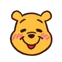 🔹 emoji 小熊維尼 表情貼 Telegram sticker 9 of 40