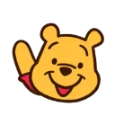 🔹 emoji 小熊維尼 表情貼 Telegram sticker 23 of 40