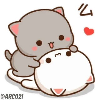 Sticker from Golu molu meow @by_koyuki