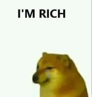 🤑 emoji SHIBA INU Telegram sticker 20 of 24