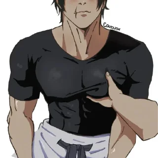 💪 emoji ngakk Telegram sticker 19 of 38