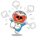 😡 emoji Doraemon Line Stickers Telegram sticker 20 of 119
