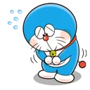😊 emoji Doraemon Line Stickers Telegram sticker 19 of 119