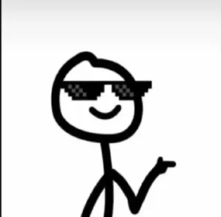 😎 emoji Mona aka hope Telegram sticker 22 of 33