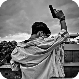 🗿 emoji @Abe_oo_bsdk_tag_kyu_kiyaa norm  by @patel sarkar Telegram sticker 3 of 46